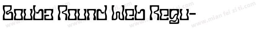 Bouba Round Web Regu字体转换